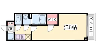 1Kの間取り画像