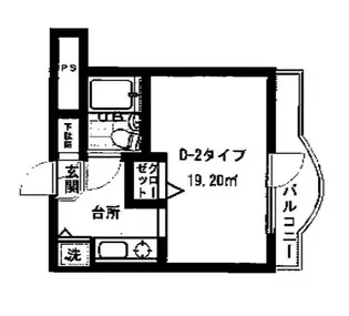 Queens Academia【2階】の間取り
