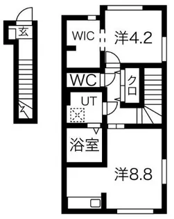 Repren(ルプラン)【2階】の間取り