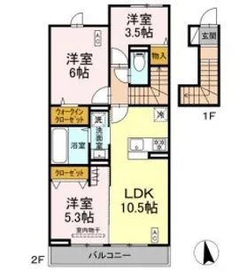 センチュリーハイムすみよし台 Vの間取り