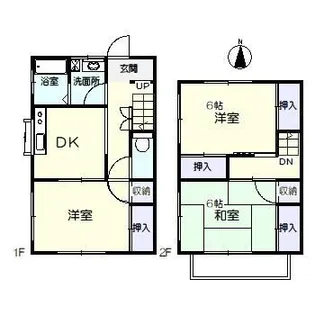 神奈川県小田原市曽比【一戸建】の間取り