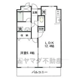 ピーノドゥーエ【1階】の間取り