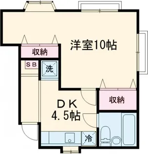 ショオA【2階】の間取り