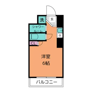 エッフェル鶴舞66【2階】の間取り