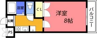 大阪府高槻市宮田町2【マンション】の間取り