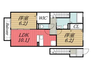 千葉県市原市平田【アパート】の間取り