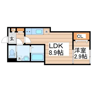 est Sendai(エストセンダイ)【1階】の間取り