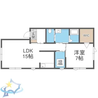 リ・ライフ【1階】の間取り