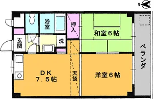 エム西葛西第I【3階】の間取り