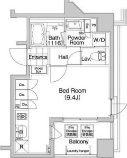 東京都渋谷区笹塚1【マンション】の間取り