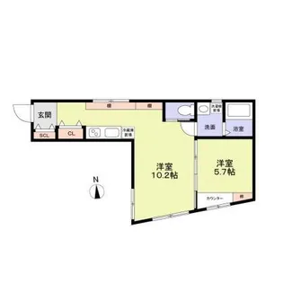 東京都足立区千住寿町【マンション】の間取り