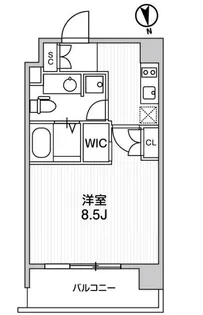 東京都港区東麻布3【マンション】の間取り