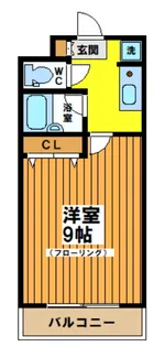 アザレア安藤【1階】の間取り