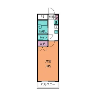 RYT2号館【4階】の間取り