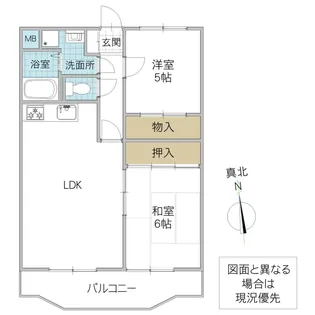 ファミール笠原【3階】の間取り