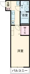 エスペランサ四ツ木【1階】の間取り