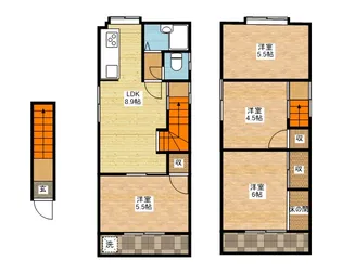 大橋ビルの間取り