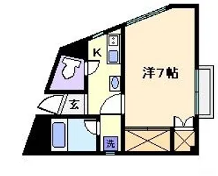 コスモビュー【1階】の間取り