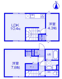 Grand Reve A棟の間取り