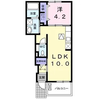 茨城県石岡市東光台1【アパート】の間取り