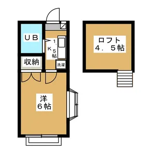 メゾンエトワール【2階】の間取り