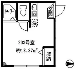 ソフィア百人町【2階】の間取り