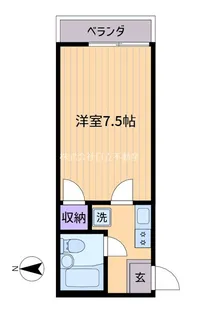 Tフラッツ-2【1階】の間取り