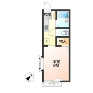 プレザン【2階】の間取り