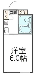ペティネール四谷【1階】の間取り