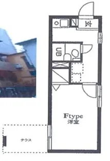 プレール明大前【1階】の間取り