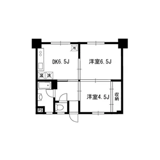 メゾン・ド・メルシー【5階】の間取り