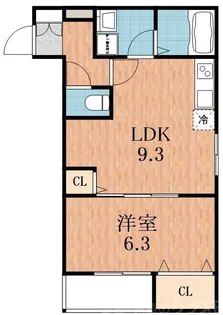 大阪府大阪市阿倍野区阪南町2【アパート】の間取り