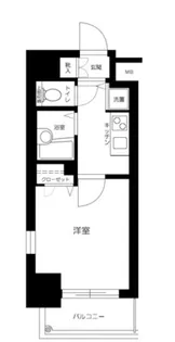スパシエアランシア亀戸【5階】の間取り