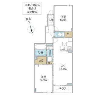 ソラリス【1階】の間取り