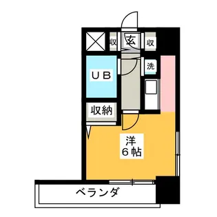 ヴィアーレ浦和【3階】の間取り