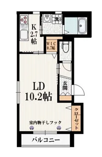 ルーエ【3階】の間取り