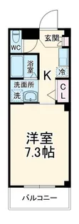 Sun State竜ノ口【3階】の間取り
