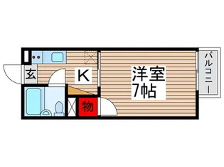 カーサベルデB【2階】の間取り