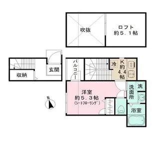 Maison From A【2階】の間取り
