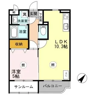 プルミエヴィラ【2階】の間取り