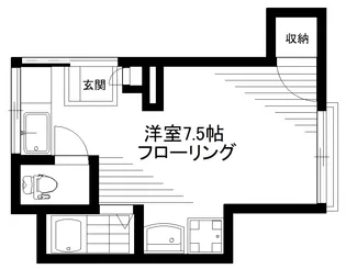 ミドリハウス【2階】の間取り