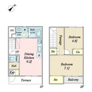 アークコスモの間取り
