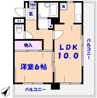 伊藤ビル【5階】の間取り