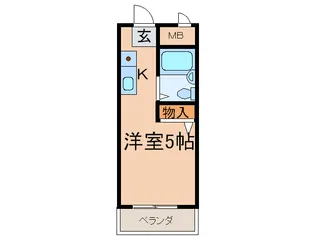 グリーンメイツ【2階】の間取り