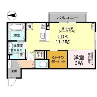 カサベルデ8【1階】の間取り