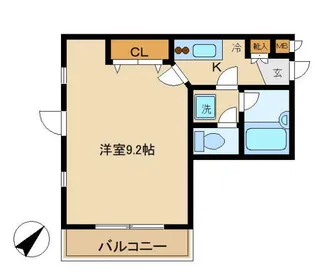 津田山フェアサイト【4階】の間取り