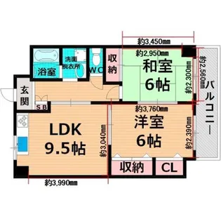 メゾン・メルベイユ【7階】の間取り