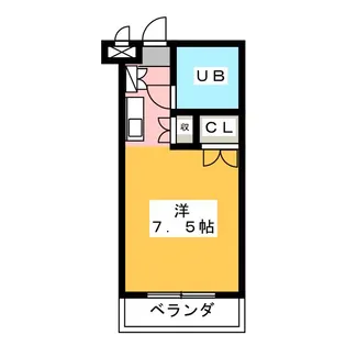 メゾン・ド・オルティ【3階】の間取り