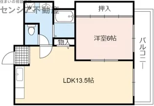 シャンボール関目【3階】の間取り