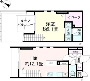 レジェンドスクエア三ツ境I【1階】の間取り